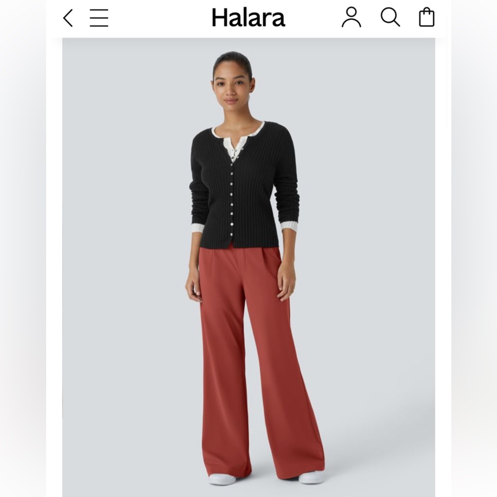 Halara Flex™ DayStretch High Waisted Pocket Work Flare Pants